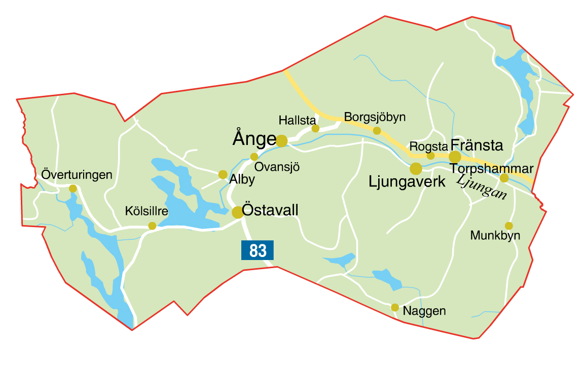 Fakta om Ånge kommun och Kölsillre Kommunen hade i början av 2011 strax under 10 000 innevånare och en majoritet bor i dalgången längs med Ljungan och E14.