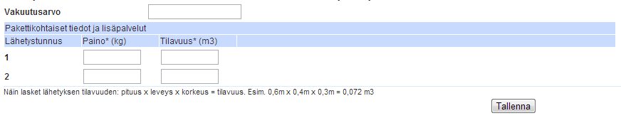 4 1.1 Prinetti Vid användning av Itellas tjänster kan man registrera sig som kund och använda deras program Prinetti avsett för företagskunder med utrikeshandel. (Posten 2013d.