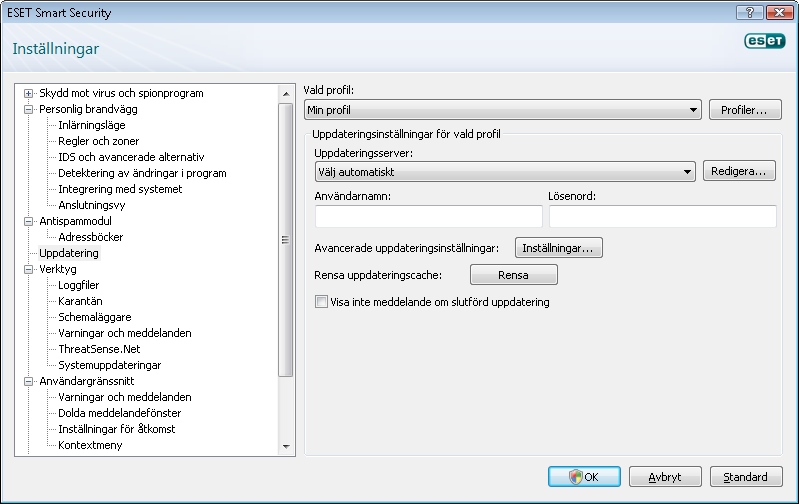 4.3.1.2 Markera meddelanden som spam Alla meddelanden som visas i e-postklienten kan markeras som spam.