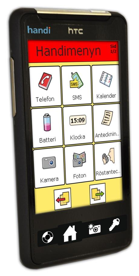 Bruksanvisning Handi 4 Handbok för Handifon HTC HD