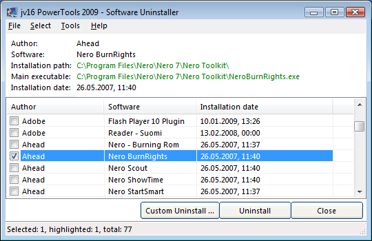 Software Uninstaller Image 18.