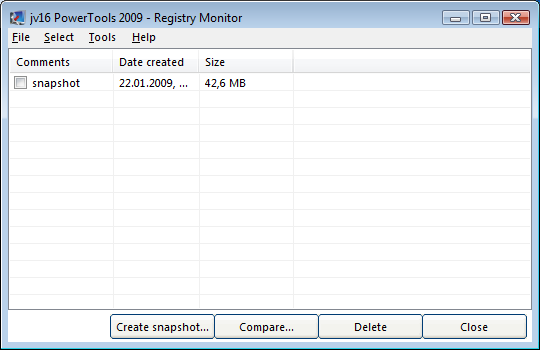 Registry Monitor Registry Monitor är ett lätt sätt att kontrollera och ha koll på vad som pågår i systemets register.