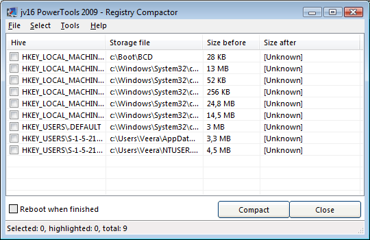 Registry Compactor Image 33.