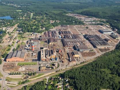 Ovakos större tillverkningsenheter Hofors Hällefors Imatra Smedjebacken Boxholm Fakta 2011