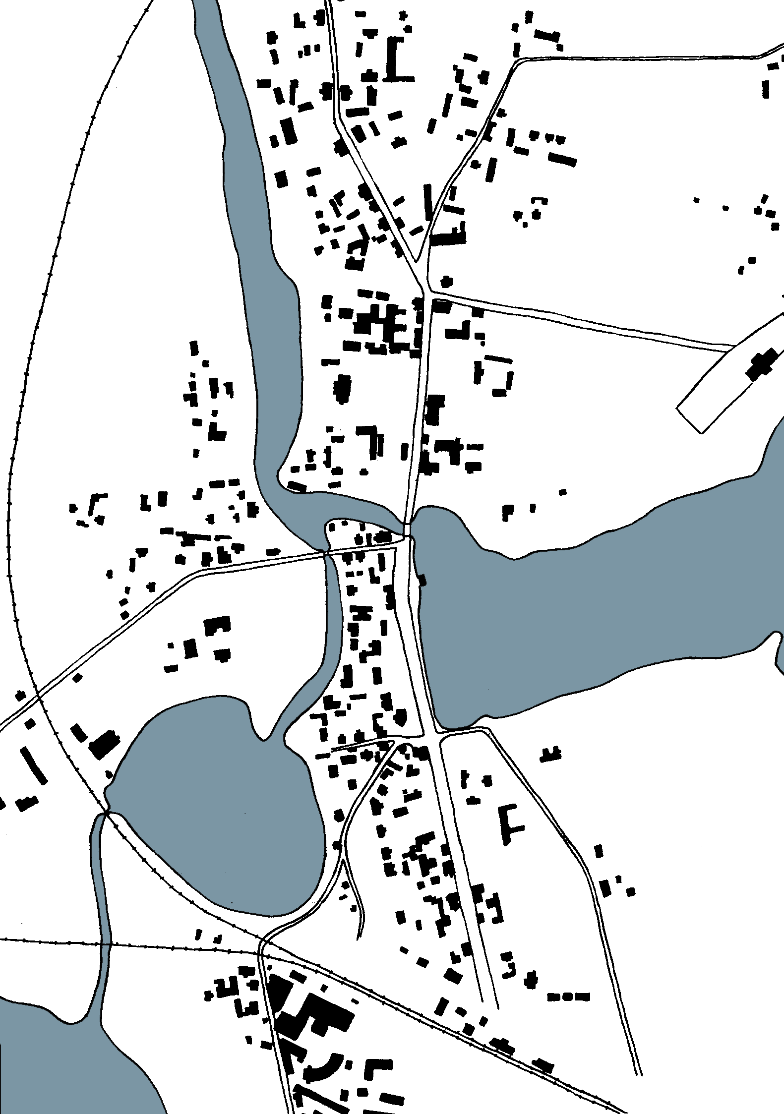 ORTSANALYS Kyrkkläppen Bodträsket Järnvägsstation Järnvägshotell Drottning- gatan Kungsgatan