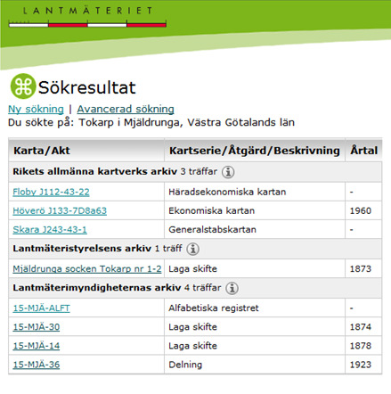 Kartfunktionen i Disgen 8.