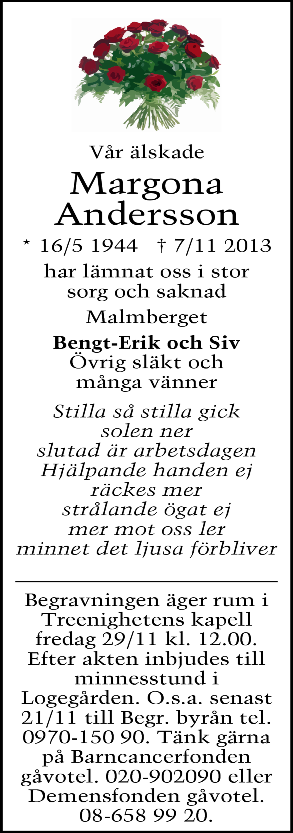 det. Hon visade att man visst kunde klara mer än man själv trodde. En solstråle har slocknat men vi som är kvar kommer alltid att bevara skenet hon spred.