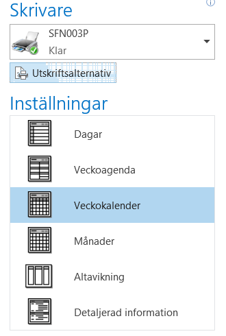 Överlägg (Överlappande kalendrar) Överlägg (Överlappande kalendrar) Ibland kan det vara användbart att visa flera kalendrar på varandra för att få en överblick. 1.