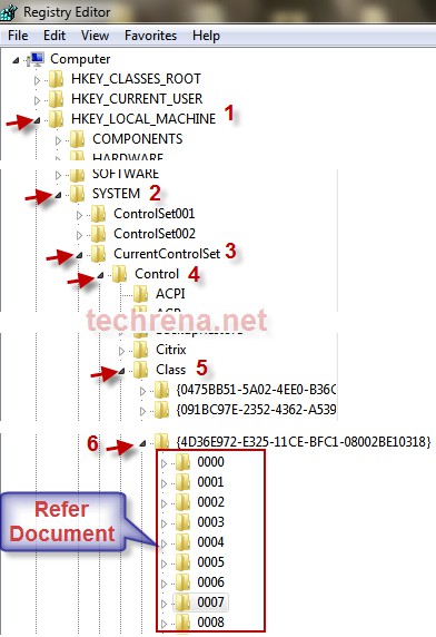 Change NIC MAC address A Media Access Control (MAC) address is a physical address hard coded onto a network card HKLM\SYSTEM\CurrentControlSet\Control\Class\{4D36E972-E325-11CEBFC1-08002BE10318} The