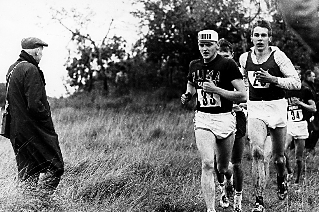 Berndt Ekström, IFK Lidingö, blev det första Lidingöloppets segrare 1965. Segertiden 1.52.