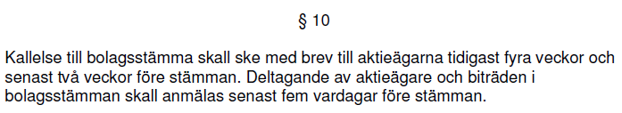 AGENDA 1. Öppnande av årsstämman 2. Val av ordförande och protokollförare på stämman 3. Upprättande och godkännande av röstlängd 4. Framläggande och godkännande av dagordning 5.