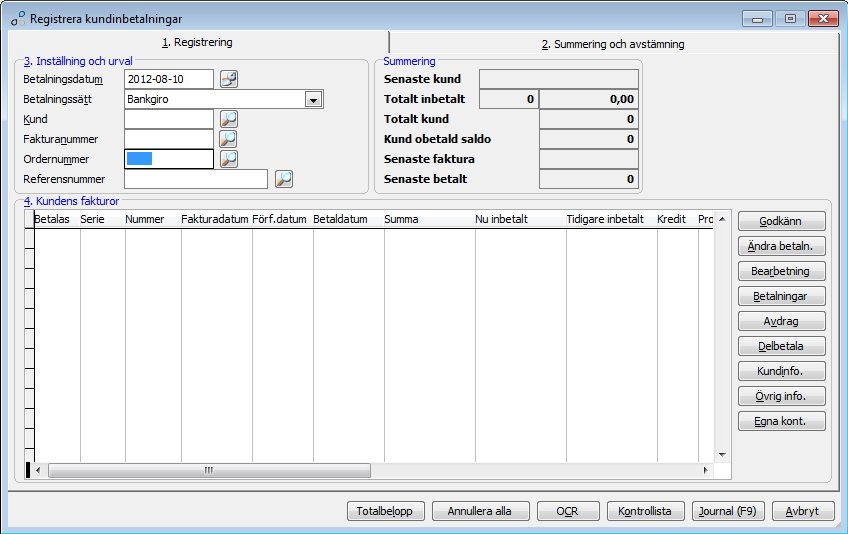 Kundreskntra Kundinbetalningar Kundinbetalningar.