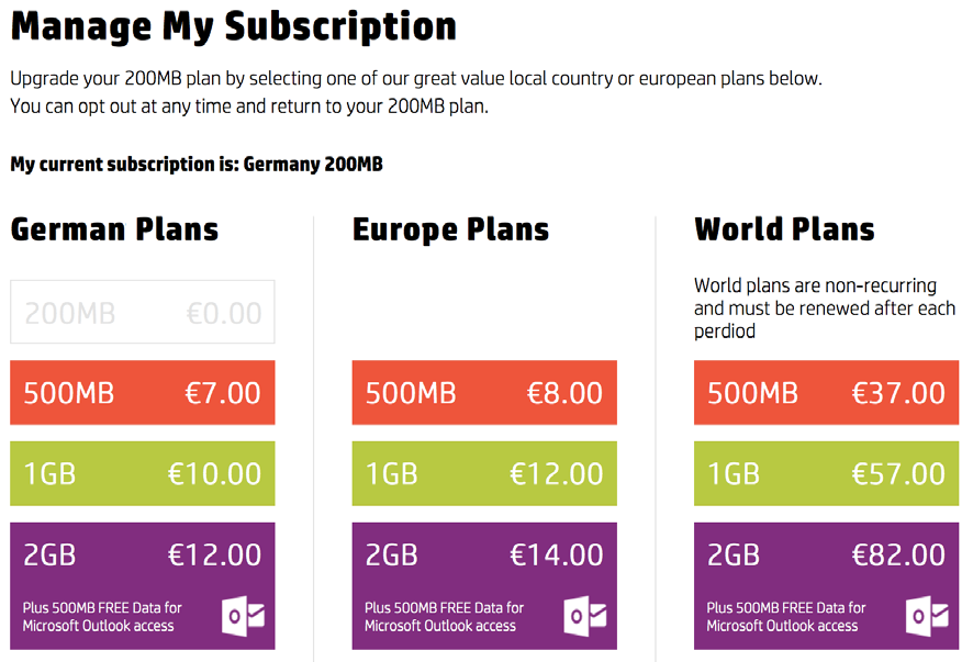 Fig.11 You can upgrade or downgrade plans at any stage.