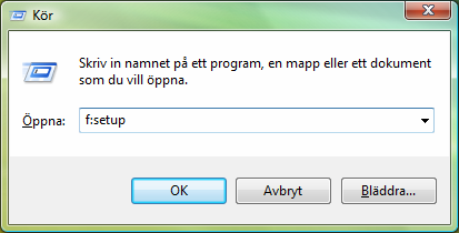 Användning Självhjälp Ansluta Säkerhet 6. Bekräfta genom att klicka OK. 7. Följ programmets anvisningar.