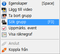 Live Viewer Så här sparar du en layout 1. I menyfältet väljer du [Layouter] > [Spara], eller så klickar du på knappen Spara i övre hörnet på layouten. 2.