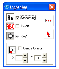 Claro Lightning Magnifier USB-minne Lightning Magnifier är det nya förstoringsprogrammet som förstorar skärmen upp till 32 gånger. Lightning har många olika inställningsmöjligheter tex.
