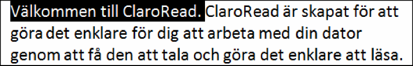 i Word. Den automatiska uppläsningen kan du avaktivera genom att ta bort bocken framför alternativet.