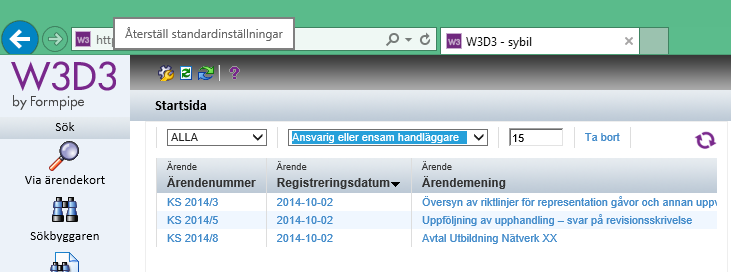 W3D3 2014 R2: Ny startsida (10/11) Man kan alltid