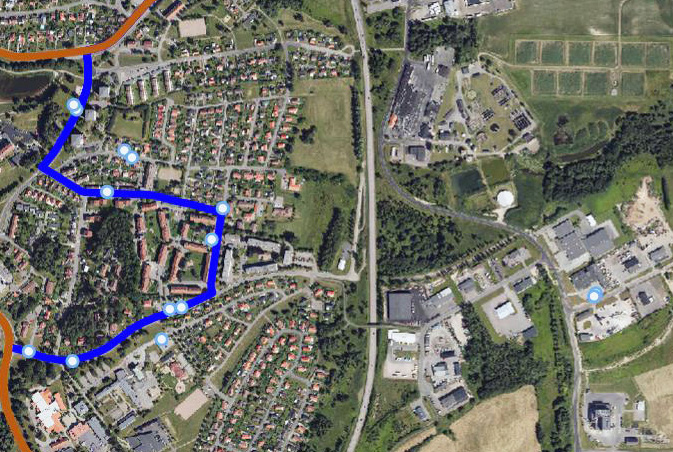 slaget planområdes läge i direkt anslutning till riksväg 26 innebär att det är av största vikt att den planerade bebyggelsen får en trevlig och attraktiv utformning.