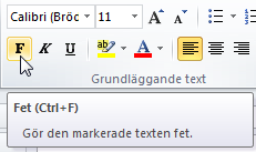 Allmänt - Menyflikar Menyflikar I Outlook finns ett antal menyflikar som är åtgärdsspecifika. Ibland kallas menyflikarna för engelskans ribbon.