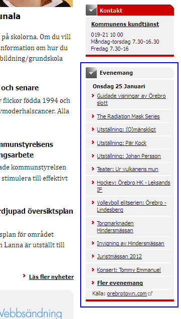 Webbutveckling Sida 190 / 280 Fördjupning R94. Använd inte ramar tar upp tekniska perspektiv på integration.