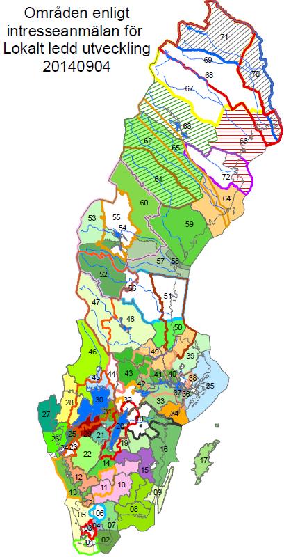 Avgränsning av områden