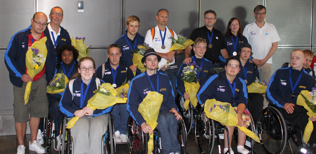 EM silver till U 22 Rullstolsbasketlandslaget Finalen var precis så bra som rullstolsbasket kan vara, men tyvärr utan svensk seger. Tyskland visade sig vara för starka, och vann EM-finalen med 62 53.