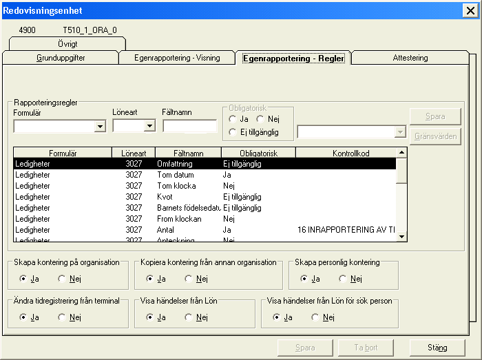 Användarhandbok GEMENSAM Sida 3-8 3.5.