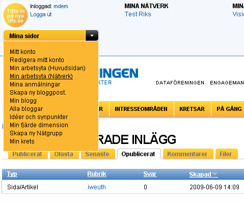 7. 7.(Loggmeddelande: Här skriver du om du har gjort en uppdatering som du anser behöver förklaras för andra författare.) 8. 8.Bifoga fil: Alt 1)Bifoga en fil genom att bläddra och ladda upp din fil.