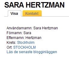 13. Sök medlem Som nätverksmotor kan du söka på andra medlemmar i Dataföreningen. Du kan söka på användarnamn, förnamn, efternamn, medlemsnummer. Användare: Här kan du söka på användarnamn.