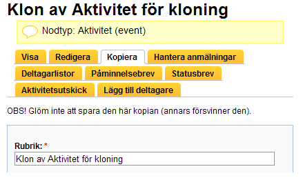 15. Tips och trix 15.1 Nätverksbevakning Ett sätt att hålla sig uppdaterad kring vad som händer i nätverket är att prenumerera på innehåll via RSS.