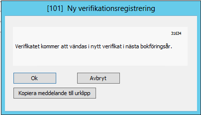 2. Markera Automatisk vändning av periodiseringar. 3. [Starta]. 4.