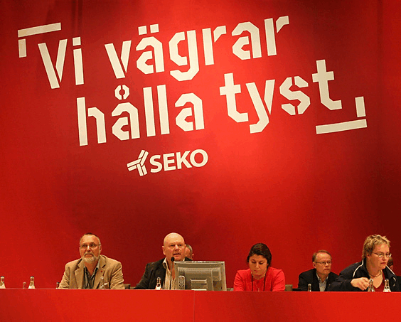 Förbundet SEKO:s kongress 2009 Frågan om bransch- och företagsavdelningar delar SEKO SEKO:s förbundsstyrelse tillsatte förra året två kommittéer för att se över organisationen och att skapa en