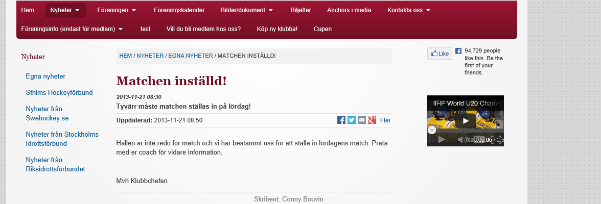 MARKERA OM NYHETEN SKA VARA KOMMENTERBAR. OM DET SKA PUBLICERAS EXTERNT. OM DET SKA ARKIVERAS. SKA DEN INKLUDERAS TILL DE SOM VALT ATT FÖLJA SIDAN? OM SKRIBENT INTE STÄMMER - ÄNDA.