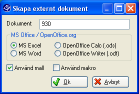 CRM-handbok - Aktiviteter 2.1.2. Koppla till dokument Till en aktivitet i rutin 612 Aktiviteter kan du knyta ett dokument. Sökvägen anges i fältet dokument.