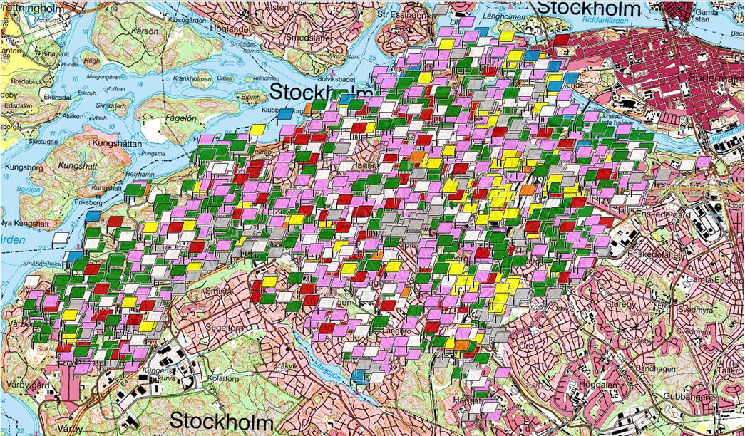 2013-11-06 Av det totala antalet insatser har de insatserna som saknat händelsetyp tagits bort och är ej med i analysen, för insatsområde BK är det 89 insatser. Figur 64.