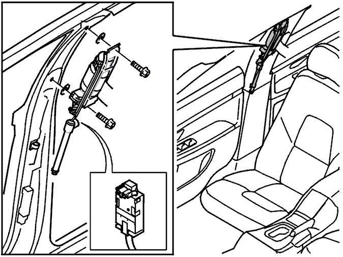 Page 1 of 7 88: Bilbälte och övriga fasthållningssystem V70 (00-08), 2002, D5244T, M56, L.H.