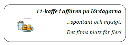 Varmt VÄLKOMNA till Affären i Tannåker! Önskar Lotte o Gert med personal Tel: 0372-930 40 Beställningsstopp tisdag kl 12.00, hämtning fredag. Tanka hos oss: 10 1 jan kl 16.