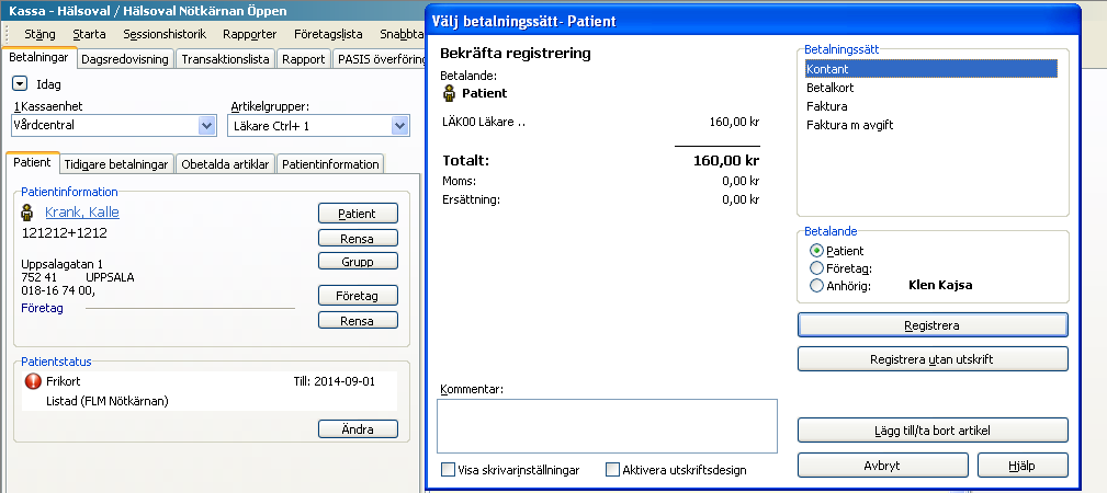 Totalt är det fem steg.