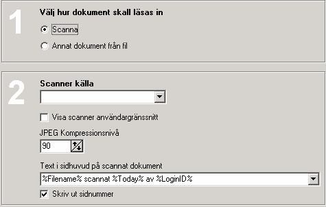 MedAKT 39 Notera också att då ett dokument kopplas så kopieras filen från den plats man pekar ut den till dokumentarkivet på servern.