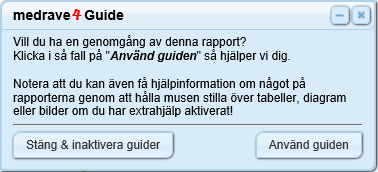 Användarinställningar 4 Alla användare i medrave har flera alternativ som bestämmer hur programmet fungerar för just dig.