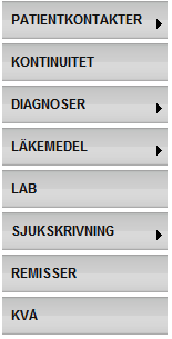 Rapporter 6 Statistikrapporter Här tar man fram rapporter som speglar mina aktiviteter ur ett statistiskt perspektiv. Medrave gör beräkningar och presenterar resultatet, med få tolkningar.