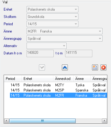 Språkkod på modersmål Samtliga modersmål som ni använder ska även finnas registrerade i komponenten Kodklartext med Kodtyp Modermål/Kompetens personal.