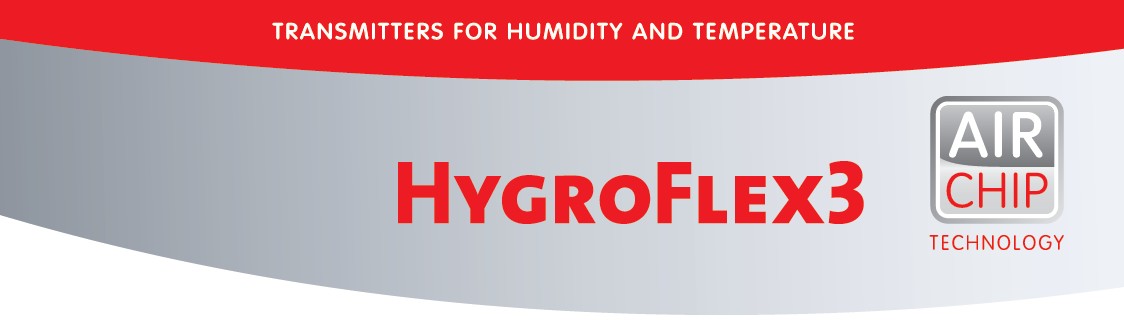BRUKSANVISNING Allmän beskrivning HygroFlex3-seriens enheter är universella transmitters för överföring av luftfuktighet och temperatur mätningar.