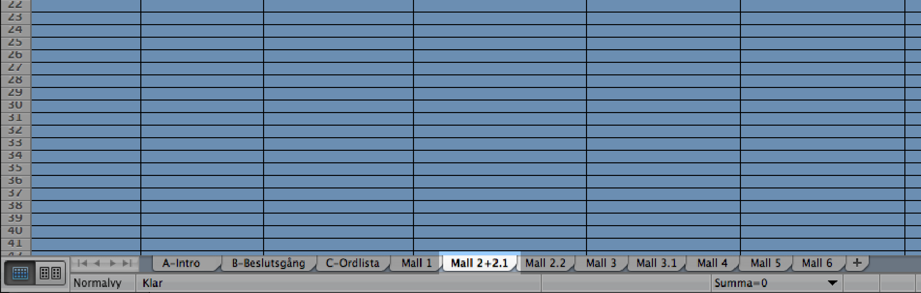 6. Att flytta styrelunderlag från gamla mallar till nya Planeringsdokument 1 Under styrels första nationella planeringsomgång (2011) sammanställdes informationen om identifierade samhällsviktiga