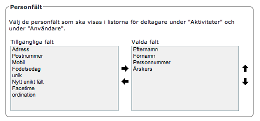 Sida 218/243 Inställningar Under Inställningar kan du göra ändringar som styr vilken typ av information som ska ingå i rapporterna.