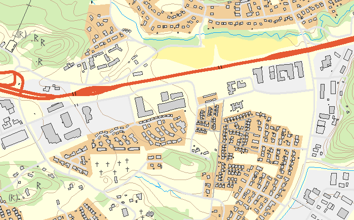 7. ffekter av en ny gata mellan Norgårdsvägen och Lingatan Trafikutredningen beskriver också översiktligt vilka effekter som en ny gata mellan Norgårdsvägen och Lingatan ger.