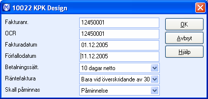 verifikaten vanligtvis när fakturor och betalningar överförs därifrån. För dem som använder sig av factoring måste verifikatsregistreringen göras i reskontra.