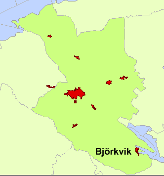 Björkvik Björkvik Björkvik ligger vid sjön Yngaren, cirka 30 kilometer sydost om Katrineholm och nära även Nyköping och Norrköping. I Björkvik bor 1500 personer, varav 900 bor utanför samhället.