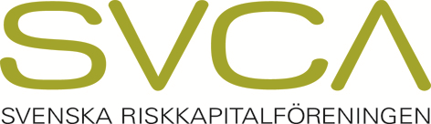 Svenska Riskkapitalföreningen Grev Turegatan 18 SE-114 46 Stockholm +46 (0)8 678 30 90 www.svca.